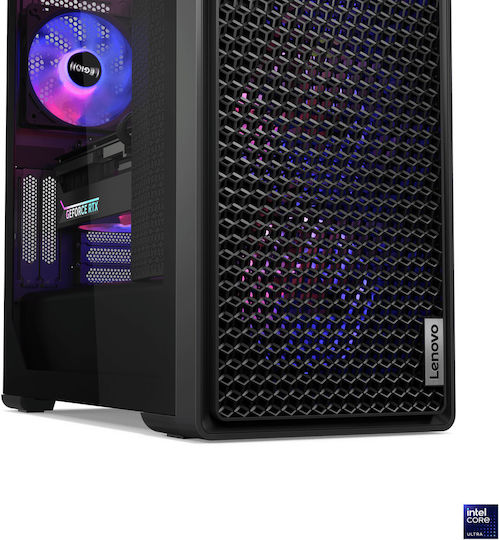 Lenovo Legion T7 34IAS10 Гейминг Настолен Компютър (Ultra 9-285K/64GB DDR5/1TB SSD/GeForce RTX 5080/W11 Home)