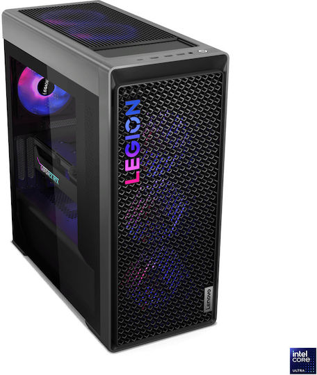 Lenovo Legion T7 34IAS10 Гейминг Настолен Компютър (Ultra 9-285K/64GB DDR5/1TB SSD/GeForce RTX 5080/W11 Home)