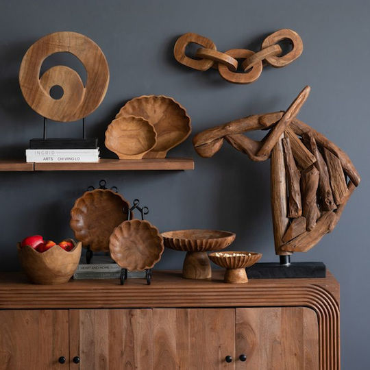 Artekko Διακοσμητικό Άλογο από Ξύλο 65x13x73cm