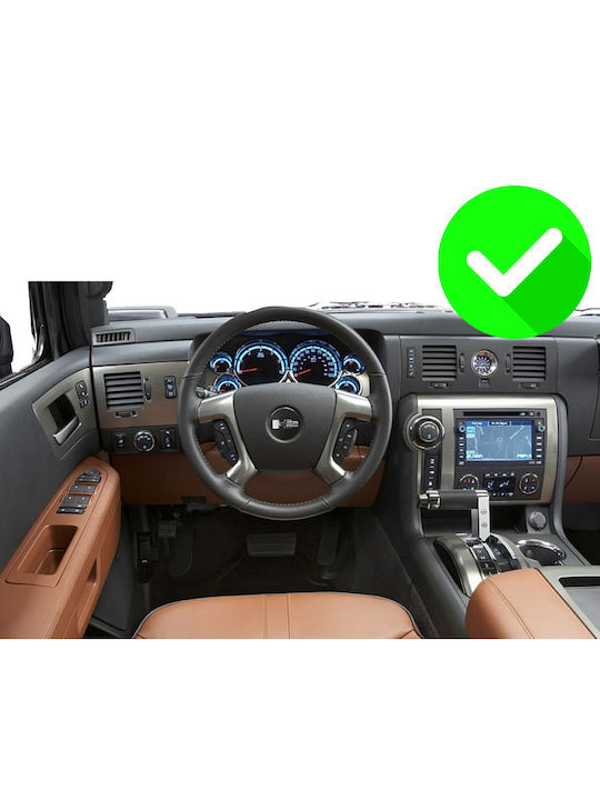 Carmedia Car Audio System Hummer H2 2008-2009 Bluetooth USB WiFi GPS Apple CarPlay Android Auto with 9" Touch Screen