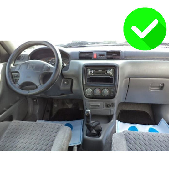 Carmedia Ηχοσύστημα Αυτοκινήτου για Honda CR-V 1996-2006 με A/C (Bluetooth/USB/WiFi/GPS/Apple-Carplay/Android-Auto) με Οθόνη Αφής 9"