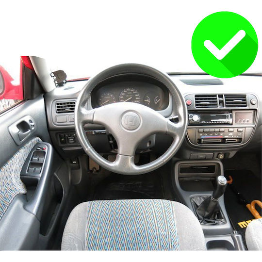 Carmedia Car Audio System for Honda Civic 1995-2001 Bluetooth USB WiFi GPS Apple CarPlay Android Auto with 9" Touch Screen