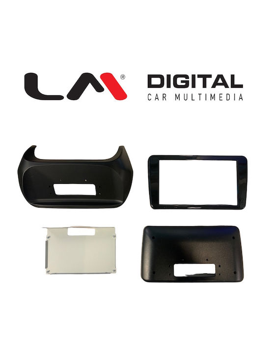 LM Digital Auto-Audiosystem für Peugeot Bipper Fiat Fiorino Citroen Nemo 2007 > 2021 Bluetooth USB Eingebautes Wi-Fi GPS Apple CarPlay Android Auto