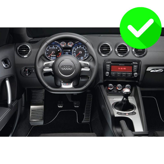 Carmedia Car Audio System for Audi TT 2007-2015 (Bluetooth/USB/WiFi/GPS/Apple-Carplay/Android-Auto) with Touch Screen 12.3"