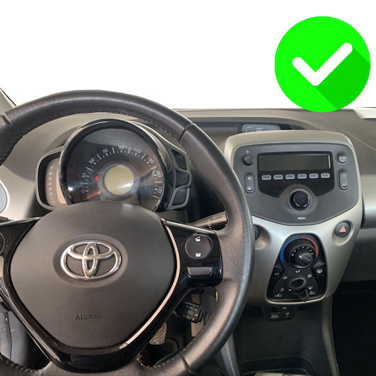 Carmedia Ηχοσύστημα Αυτοκινήτου για Peugeot 108 Toyota Aygo Citroen C1 2014 (Bluetooth/USB/WiFi/GPS/Apple-Carplay/Android-Auto) με Οθόνη Αφής 10.33"