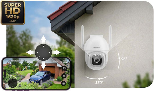 Berdsen BD-943 IP Überwachungskamera Wi-Fi Full HD+ 5MP Wasserdicht mit Zwei-Wege-Kommunikation