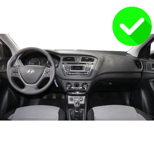 Carmedia Car Audio System for Hyundai i20 2014-2019 (Bluetooth/USB/WiFi/GPS/Apple-Carplay/Android-Auto) with Touch Screen 12.3"
