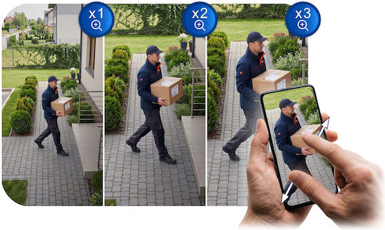 Berdsen BD-943 IP Überwachungskamera Wi-Fi Full HD+ 5MP Wasserdicht mit Zwei-Wege-Kommunikation