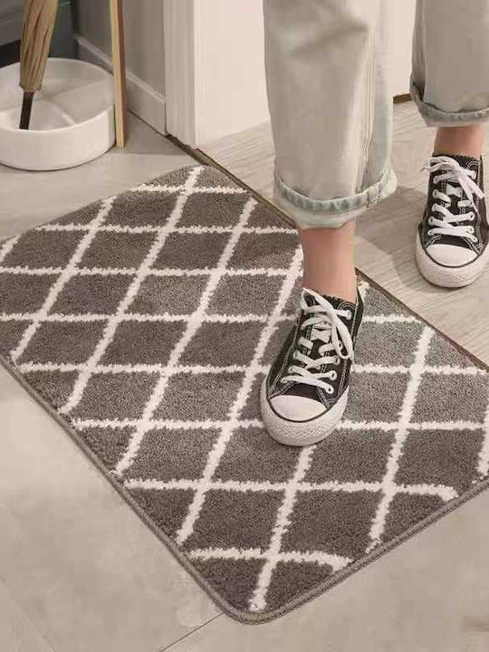 Non-Slip Brown Doormat 38x58cm