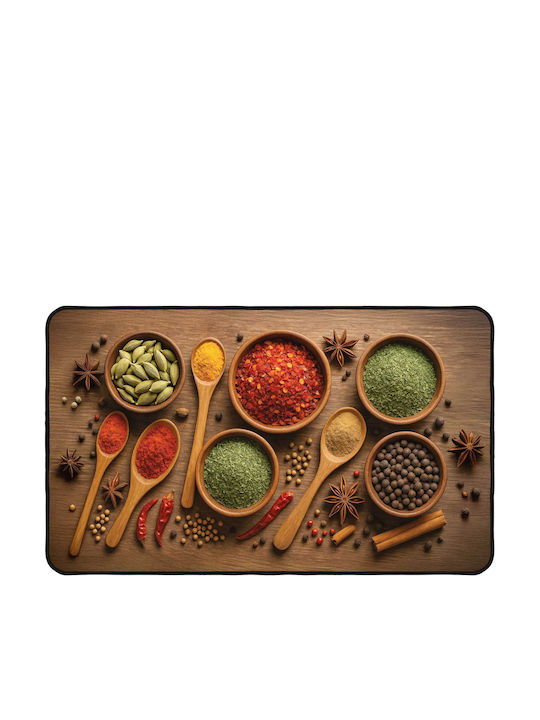 Non-Slip Rubber Doormat L-c Spicy Beige 45x75cm