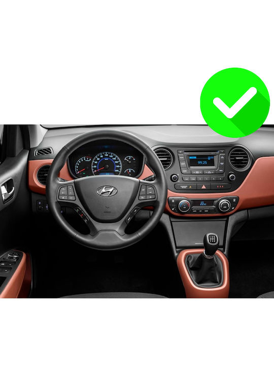Carmedia Auto-Audiosystem für Hyundai i10 2014-2020 (Bluetooth/USB/WiFi/GPS/Apple-Carplay/Android-Auto) mit Touchscreen 10.33"