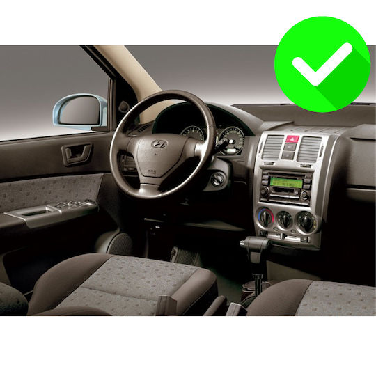 Carmedia Ηχοσύστημα Αυτοκινήτου για Hyundai Getz 2002-2011 (Bluetooth/USB/WiFi/GPS/Apple-Carplay/Android-Auto) με Οθόνη Αφής 10.33"