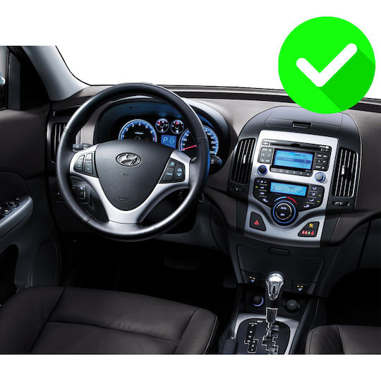 Carmedia Car Audio System for Hyundai i30 2007-2012 with Clima (Bluetooth/USB/WiFi/GPS/Apple CarPlay/Android Auto) with 9" Touch Screen