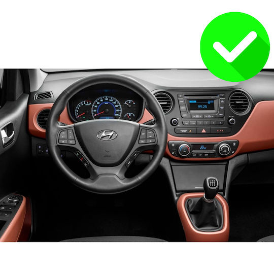 Carmedia Car Audio System for Hyundai i10 2014-2020 Bluetooth USB WiFi GPS Apple CarPlay Android Auto with 9" Touch Screen