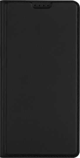 Dux Ducis Skin Book Synthetisches Leder / Silikon Schwarzes (Galaxy A37)
