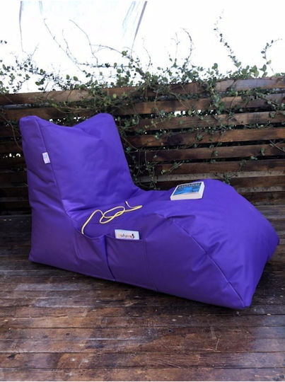 SteweHome Sitzsack Birne Wasserdichte Lila