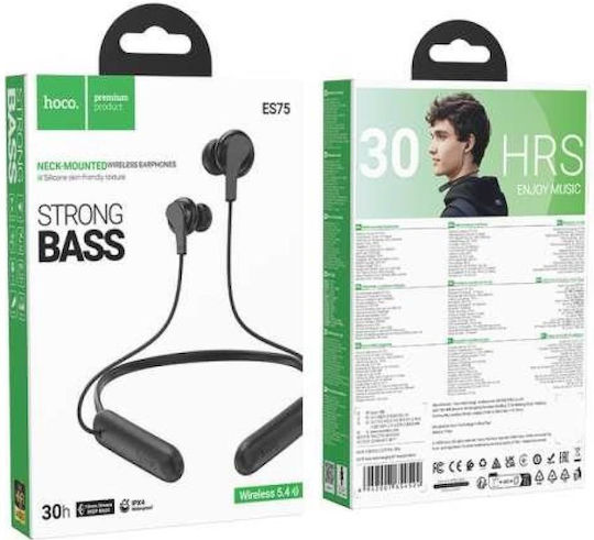 Hoco ES75 In-ear Bluetooth Handsfree Earphones with Sweat Resistance Black