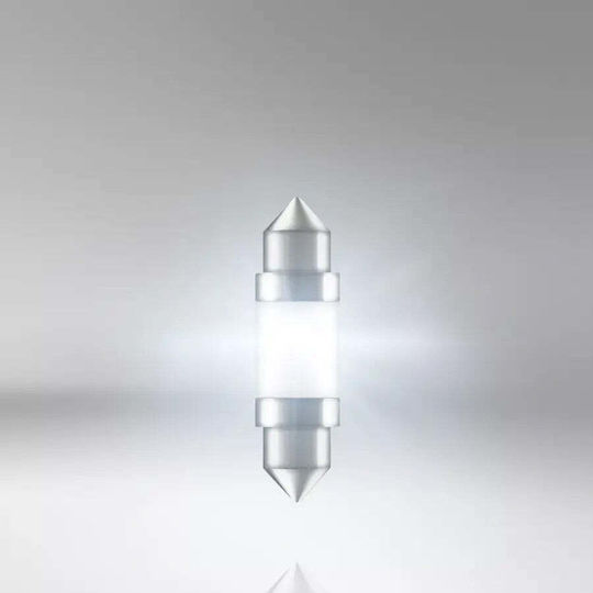 Osram Крушка За Автомобил И Мотоциклет C5W / SV8.5-8 LED 6000K Студено Бяло 12V 0.75W