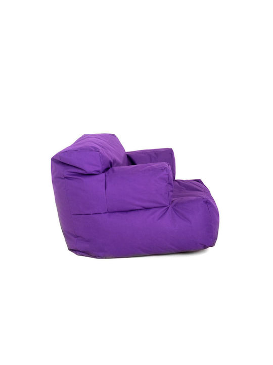 Pouf Hocker Lila