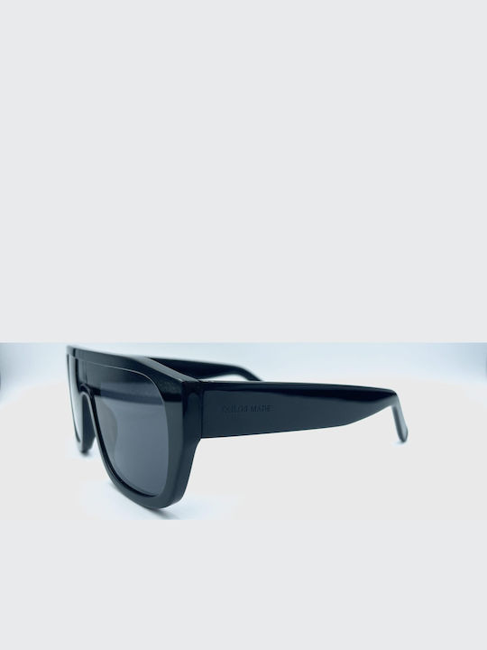 Tailor Made Unisex Sonnenbrille mit Schwarz Kunststoff Gestell und Schwarz Linse TM15252-C1