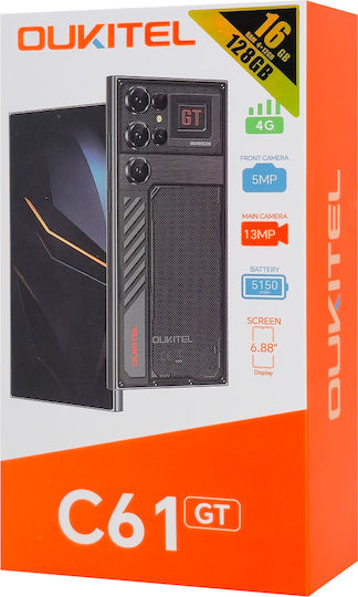 Oukitel C61 GT Dual SIM (4/128GB) Black