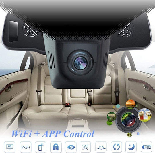 Комплект Камера ДВР за Автомобил 1080P Wi-Fi и Задна Камера