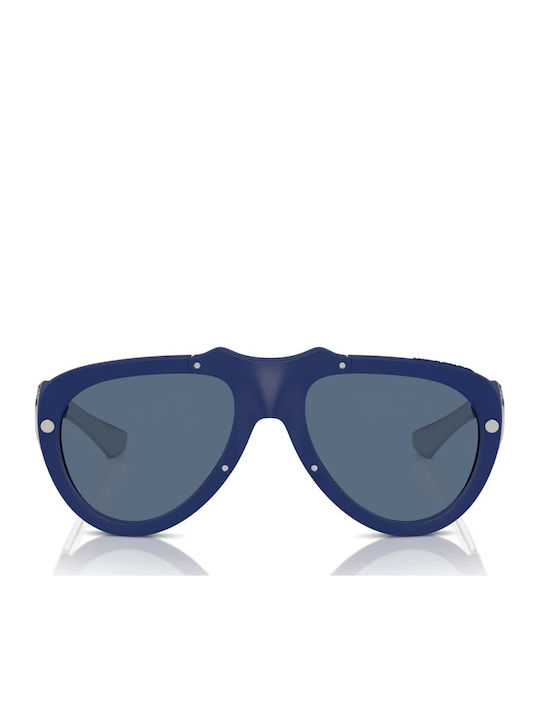 Burberry Ochelari De Soare Pentru Bărbați Cu Ramă Din Plastic Albastră Și Lentile Maro BE4433U 413980