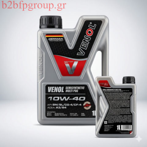 Venol Halbsynthetisches Auto Schmierstoff Öl 10W-40 4l