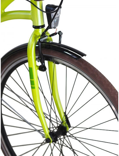 Carrera 28" Μπλε Ποδήλατο Πόλης με Ταχύτητες