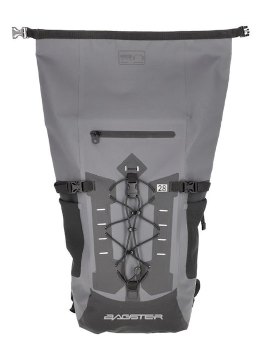 Bagster Σακίδιο Πλάτης Αναβάτη Γκρι 28lt