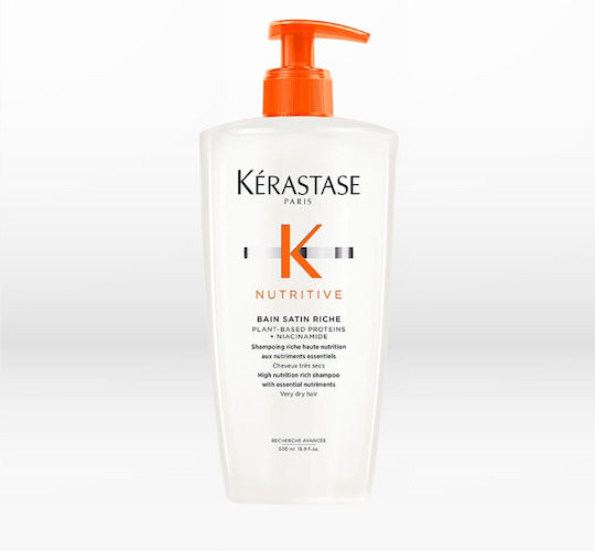 Kérastase Nutritive Bain Satin Riche Шампоан против сърбеж за суха коса 500ml