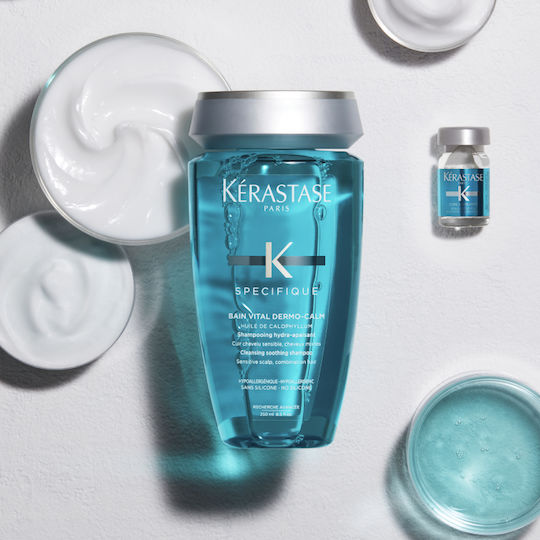 Kérastase Specifique Bain Vital Dermo-Calm Σαμπουάν Κατά της Ξηροδερμίας για Ευαίσθητο Τριχωτό για Όλους τους Τύπους Μαλλιών 250ml