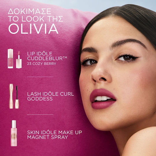 Lancome Lip Idôle Υγρό Κραγιόν Velvet 90 Berry Bisou