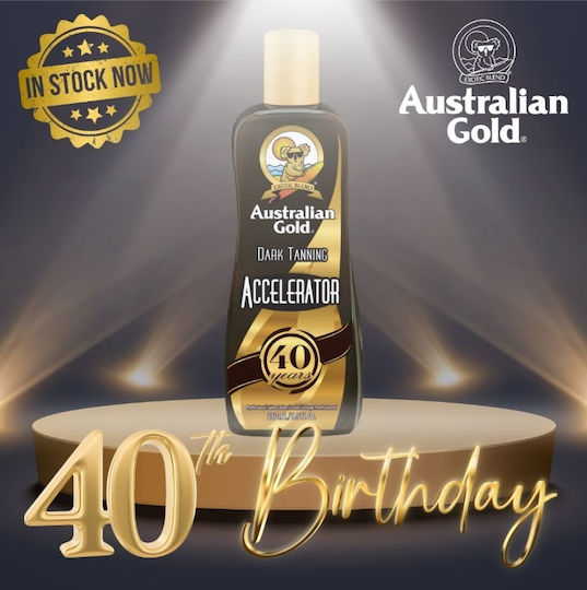 Australian Gold 40 Years Limited Edition Intensifier Solarium Κρέμα Σώματος Dark 250ml