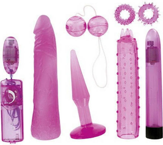 Toyz4lovers Bestseller BDSM Kit σε Μωβ Χρώμα 7τμχ