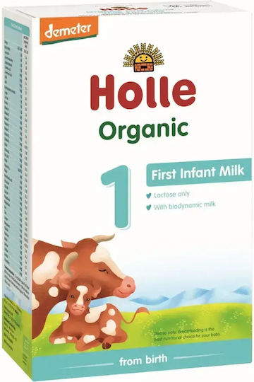 Holle Γάλα σε Σκόνη Organic 1 Infant Formula για 0+ Μηνών 400gr