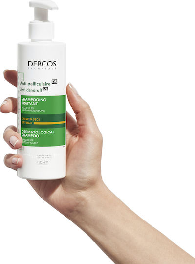 Vichy Dercos Anti Dandruff DS Σαμπουάν κατά της Πιτυρίδας για Ξηρά Μαλλιά Μαλλιά 390ml