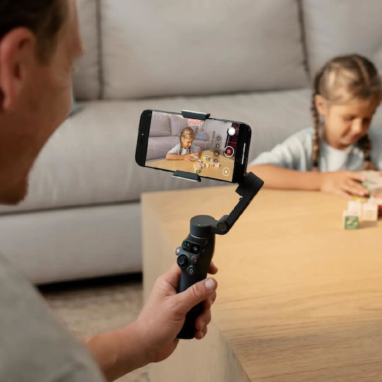DJI Osmo Mobile 8 Standard Combo Mobile Gimbal with 3-Axis Stabilizer and 10 Hours Operation Black