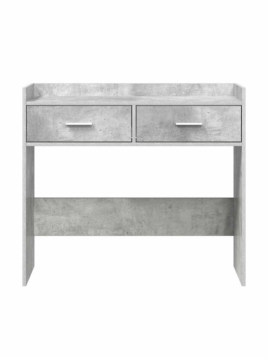 Wooden Console Gray L90xW35xH80cm