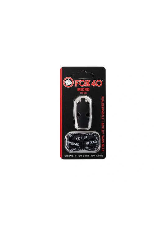 Sports Whistle Fox 40 Micro 110db Cord Sports Whistle Fox 40 Micro 110db Cord