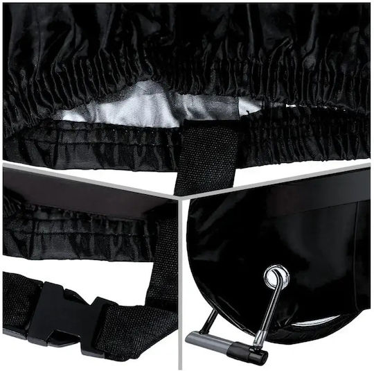 Waterproof Motorcycle & Bicycle Cover 200x130cm Uv Protection Size L