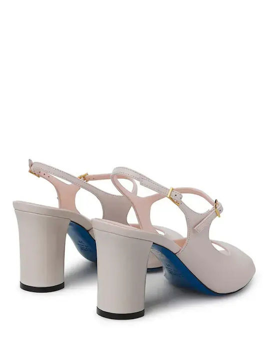 White Leather Sandals