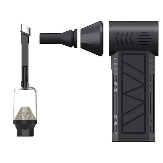 Wireless Handheld Blower 2--1 Suction 3 Speeds Up To 80,000 Rpm