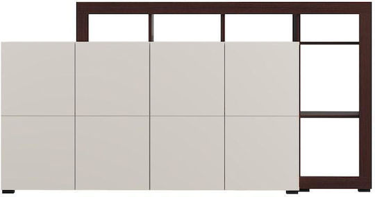 Sideboard Argyll Wooden with Drawers White 192x40x100cm