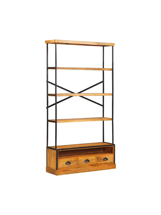 Bibliotecă Naturală 100x30x180 cm
