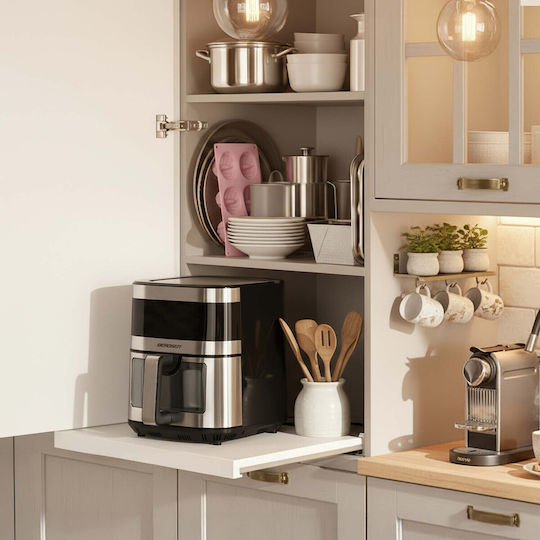 Berdsen Air Fryer 4lt Ασημί BD-656