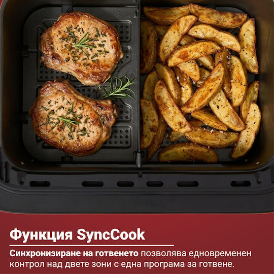 Instant Pot Vortex Versazone Air Fryer με Διπλό Αποσπώμενο Κάδο 12lt Μαύρο