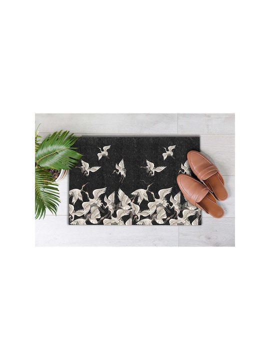 SteweHome Non-Slip White Doormat