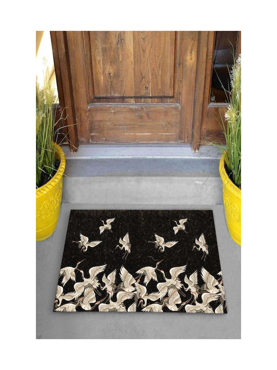 SteweHome Non-Slip White Doormat