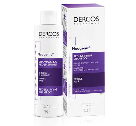 Vichy Dercos Neogenic Șampon Împotriva Căderii Părului pentru Păr Fin 200ml